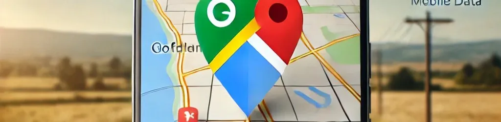 Google maps plan Hors ligne.webp